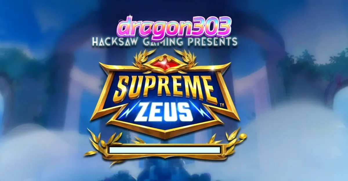 Tampilan visual slot Supreme Zeus dengan tema mitologi Yunani